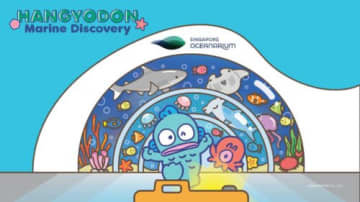 ハンギョドンがシンガポール水族館に登場　 東南アジア初のイマーシブ体験