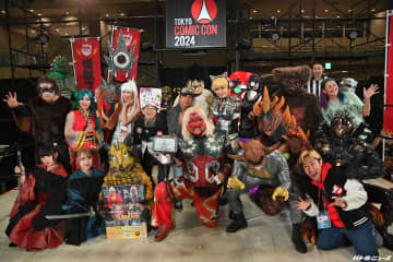 今年も東京コミコンに怪獣襲来！藤波辰巳の息子・LEONAが平和を守る！？