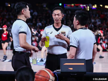 B1でレフェリーマイク試験導入…今季ポストシーズンでの全試合実装を目標に調整