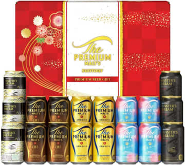 Amazonで「ザ・プレミアム・モルツ 5種セット 350ml×18本」を税込5,230円で販売　「ザ・プレミアム・モルツ」4本、「香るエール」4本、「黒」4本、「マスターズドリーム」3本、「限定マスターズドリーム」3本のセット