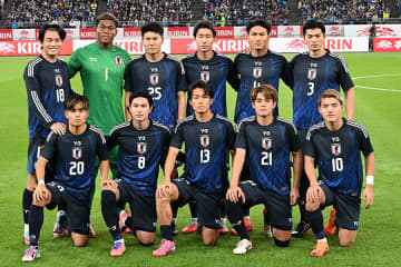 日本代表、ガーナ戦＆ボリビア戦の背番号を発表　新ユニ着用開始…初招集の北野は「24」、後藤は「26」