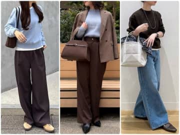 簡単なのにおしゃれ見え！【ブラウン×ブルー】トレンド配色でつくる「大人の秋冬コーデ」4選