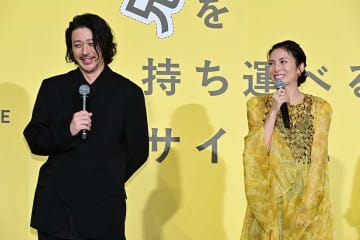 柴咲コウ、出演映画イベントに3か月間不在だったオダギリジョーに「ずっといなかったんですよね！」