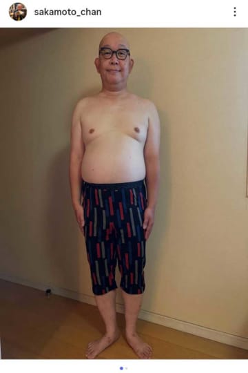 20kg減で「別人」と話題の坂本ちゃん、健康体をアピール　「やつれてる」の声に「イラッと」心境吐露