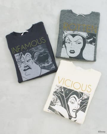 【ディズニーアパレル情報】どのヴィランズを着る？ニット＆スウェットなど良デザイン多数！【Samansa Mos2 blue】