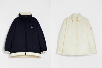 ジル サンダー×モンクレールのダウンジャケット、クリーンなラインのブルゾンやふんわり軽量アウター