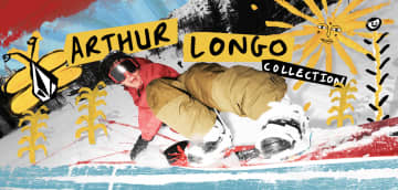 【天才の感性を着る】VOLCOM × Arthur Longo コレクション登場！「地形を遊ぶ」ための3Lジャケット＆20Kパンツでフリーライドの美学を体現せよ！