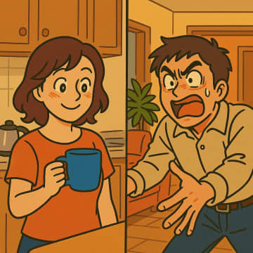 「そのマグカップ、絶対使っちゃダメ」青ざめた顔で叫ぶ夫。後日、こっそり使って気付いた事実【短編小説】