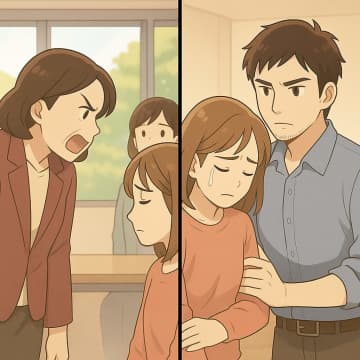 「あなた、子育て向いてないわよ！」と暴言を吐くPTA会長、普段温厚な夫がキレた結果…【短編小説】