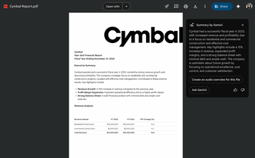 「Google ドライブ」のGeminiにPDFから音声概要を生成する機能が追加／ポッドキャスト風の会話音声で内容を説明、「NotebookLM」の人気機能を移植