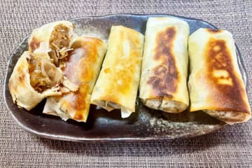 たっぷりきのこで作る「パリパリ春巻き」がヘルシーなのに大満足　“肉以上のおいしさ”に驚き