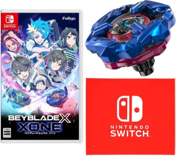 「ベイブレードエックス XONE」Switch版がAmazonにて19%オフで販売中メーカー特典の限定ベイとAmazon限定特典が同梱