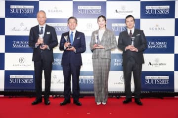 「SUITS OF THE YEAR 2025」授賞式が開催！尾上松也、池江璃花子ら登壇
