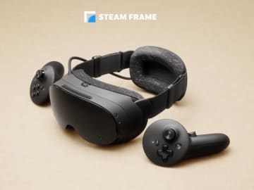 ValveからVRヘッドセット「Steam Frame」登場。Snapdragon 8 Gen 3内蔵