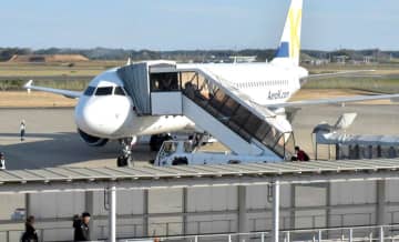 ソウル便、6年ぶり運航　茨城空港、週3便