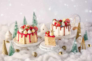 シフォンケーキ専門店「マーサービス」よりクリスマス限定シフォンケーキが登場