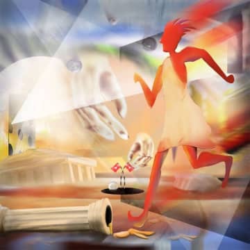 カラコルムの山々が配信シングル「戻れメロス」をリリース。JACKSON kakiによるMVティザーも公開