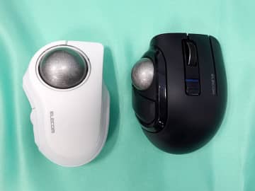 持ち運べるエレコム製小型トラックボール「bitra」が復刻、2.4G/BT両対応＆新色ホワイト追加