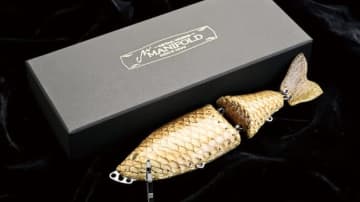 駆除されたブラックバスの皮を再利用したルアーも⁉「皮」を用いたデカバス量産ルアーを生み出す『マニフォールド』