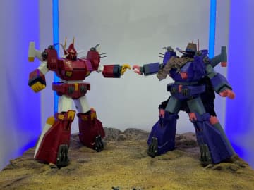 「戦闘メカ ザブングル」よりカウボーイハットとマントをつけた「謎のアイアンギアー」が「超合金魂」に登場！【#魂ネイション2025】