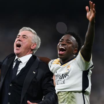 「彼はあの日…」アンチェロッティ監督がヴィニシウス騒動に見解。ネイマールはW杯に出られる？ C・ロナウドは1000G達成可能？ 興味深い回答続々