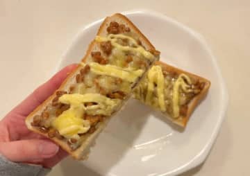 意外と合うかも…？今話題の“あのドラマ”にも登場した「納豆トースト」を実際に試してみた
