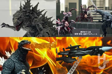 S.H.MonsterArts『ゴジラ』初展示アイテムをピックアップ!! 新旧ゴジラの大集合をじっくりチェック！【TAMASHII NATION 2025 レポート】