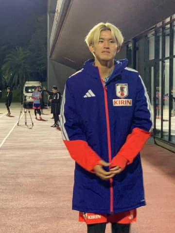 代表初選出の長身FW後藤啓介 「日本をもうひとつ先に連れていける存在になれるよう頑張りたい」