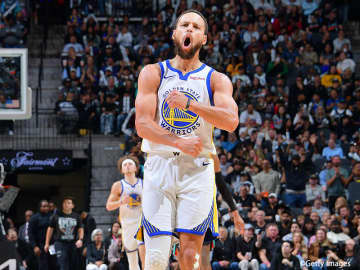 ウォリアーズのステフィン・カリーが通算73回目の40得点ゲーム…単独9位に浮上