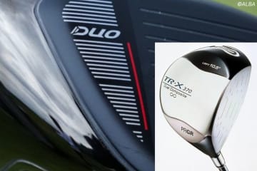 谷原秀人が新ドライバーを試す様子をキャッチ　名器『DUO』ドライバーが復活!?