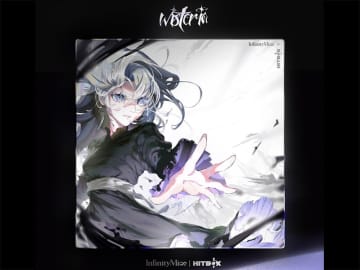 InfinityMiceのガラスマウスパッド「Wisteria」