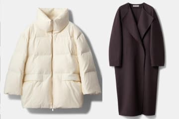 プラステ×ハルノブムラタ第2弾、カシミア混ロングコート＆“シルエット自在”なダウンジャケット