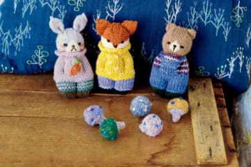 棒針編みキットで楽しむツムギコウボウの“スウェーデンドール”あみぐるみ