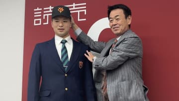 ヤンキースのジャッジと同じ背番号　巨人ドラフト6位の藤井健翔が仮契約　年俸は推定540万円