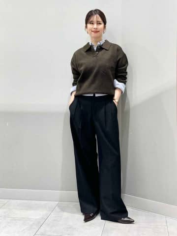 定番の「ワイドパンツ」どう穿く？【GU】40・50代が参考にしたい「サマ見えコーデ」