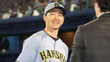 阪神に残留を決めた近本光司「自分の意思で自分の人生を決めました」31歳のバースデープレートには阪神マスコットの“トラッキー”