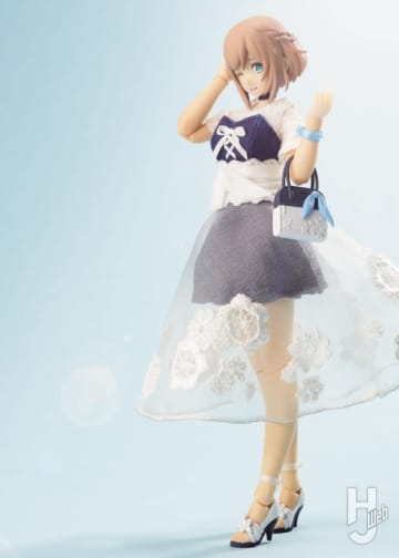 「ルミティア ReACT-iF」を布製の衣装へと衣替え♡衣装の作り込みやキット本体の工作など見所満載な作例をご紹介【アルカナディア】