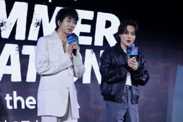 Travis Japan・松田元太＆中村海人が香港で新番組アピール！　英語でアジアに魅力を発信＜ディズニープラス・オリジナル・プレビュー 2025＞