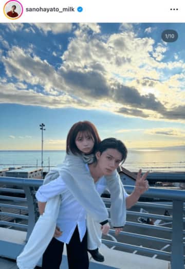 佐野勇斗、桜田ひよりをおんぶ！仲良し『ESCAPE』コンビに反響「尊い」「大好きすぎる」