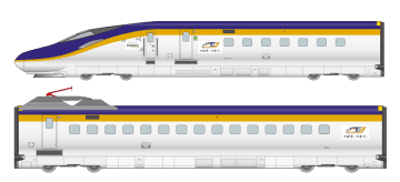 山形新幹線「つばさ」E3系からまもなくすべてE8系に置き換えに　「つばさ、つなぐ。」プロジェクトのラッピング車両にE8系登場　明日から運行へ