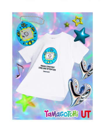 「たまごっち」ユニクロ「UT」とコラボ！くちぱっちやまめっちデザインのTシャツ＆オリジナルたまごっちが登場