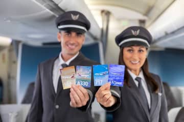 ハワイアン航空、限定トレーディングカードを配布　デジタルカードも