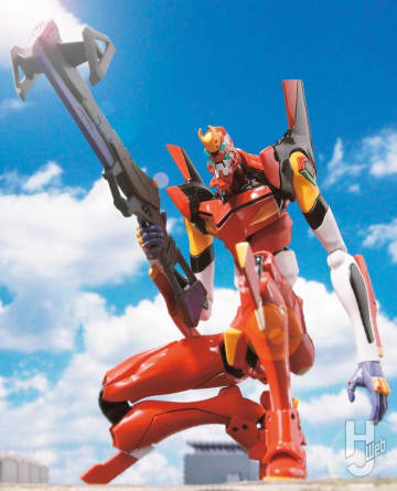 「MODEROID エヴァンゲリオン２号機」発進！ 基本工作とワンポイント蛍光塗料で飾るもよし！ ブンドドもよし！ なちょい足しアイデアをお届け！【ヱヴァンゲリヲン新劇場版】