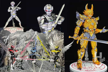 S.H.Figuarts（真骨彫製法）「ギャバン」「ウイングマン」「黄金騎士ガロ・翔」展示レポート!!【TAMASHII NATION 2025 レポート】