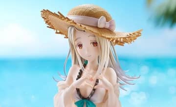 あまりにも細身で繊細なスタイル…！『学マス』より「篠澤 広」が描き下ろし水着衣装でフィギュア化ーグッスマ特典は“ハートの合図”エフェクトパーツ