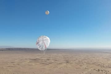 中国が世界最大の高高度風力発電用傘の開発に成功