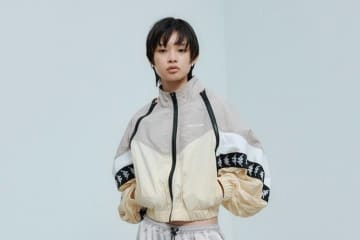 カッパ×シングス ザット マター、“袖を取り外せる”マルチカラーブルゾン＆異素材バルーンパンツ