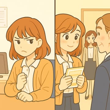 同僚「高卒には無理」と鼻で笑われた日。大口案件を任されたのは私？！選ばれた意外な理由とは【短編小説】