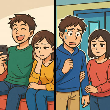 夫「保育園ではイクメンで有名だから」→お迎えの時に先生が放った、現実的な一言に顔色が一変【短編小説】