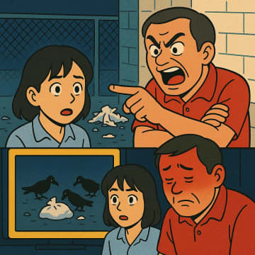 隣人「ゴミ出しくらい正しくやれよ！」と怒り心頭。監視カメラの映像を見た結果。意外な事実が【短編小説】